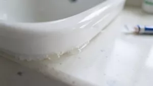 Czym przykleić umywalkę do blatu