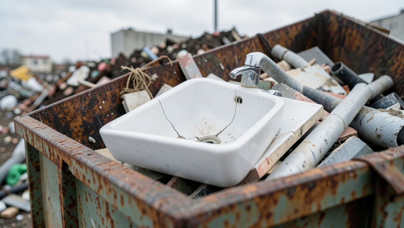 gdzie wyrzucić umywalkę