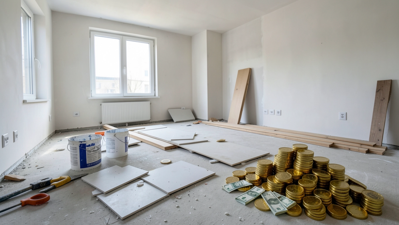 ile kosztuje generalny remont mieszkania