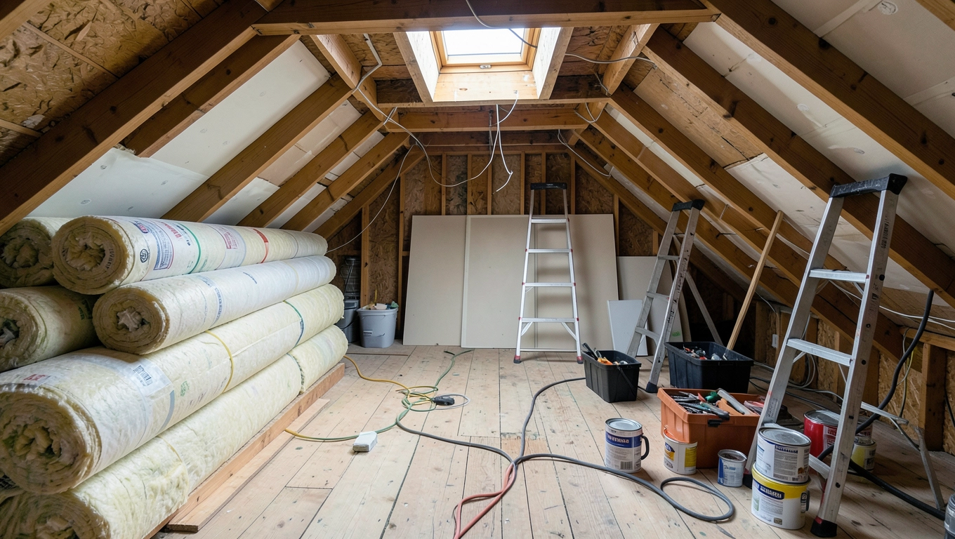 ile kosztuje remont poddasza