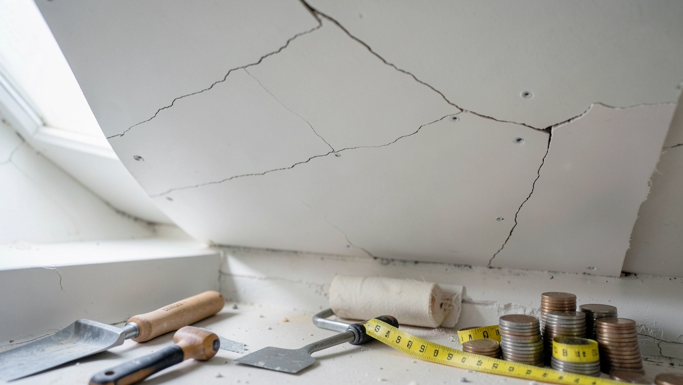 Ile kosztuje remont sufitu