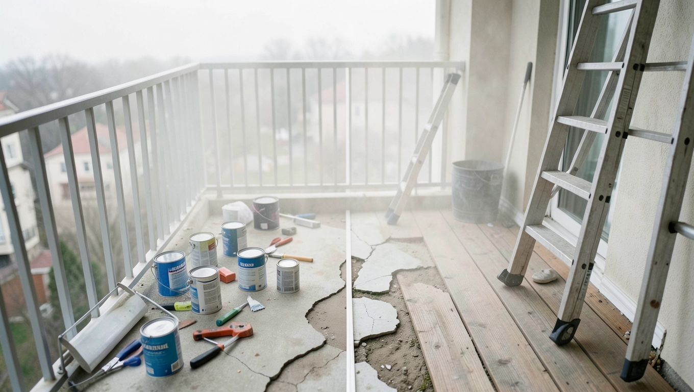 Ile trwa remont balkonu