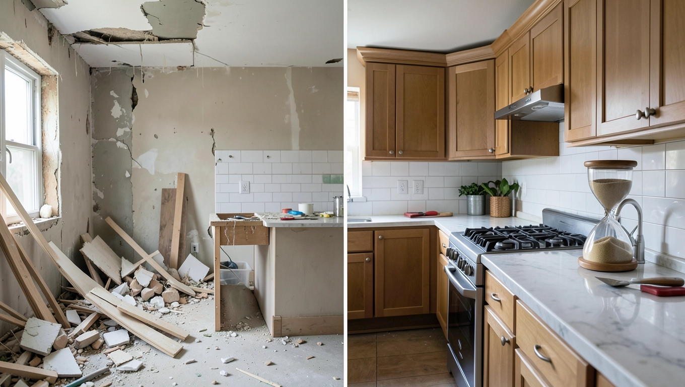 Ile trwa remont kuchni