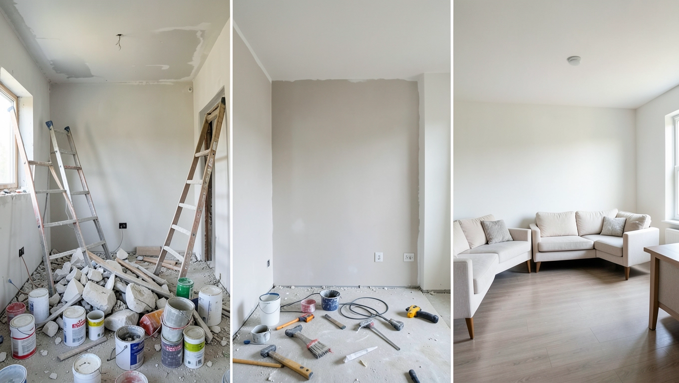 Ile trwa remont pokoju