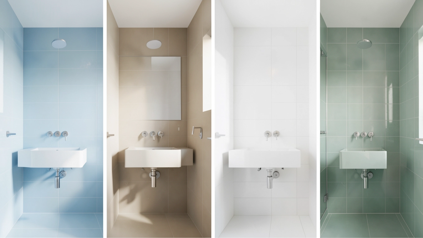 jak dobrać kolor ścian w łazience