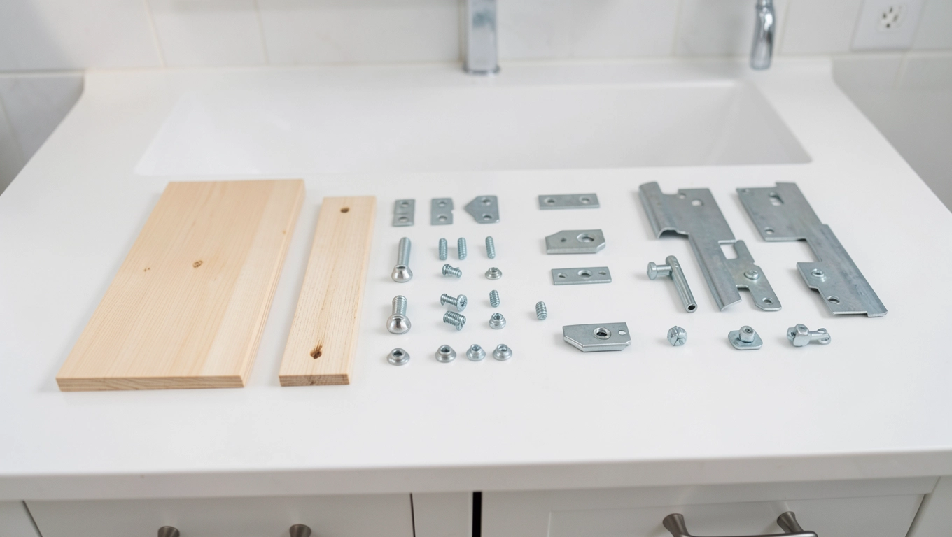 Jak skręcić szafkę pod umywalkę