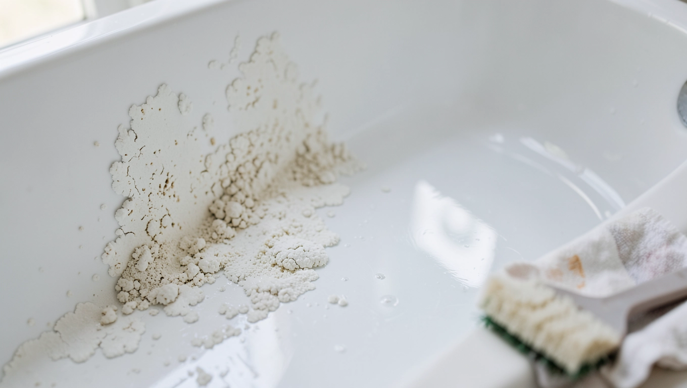 Jak usunąć kamień z wanny akrylowej