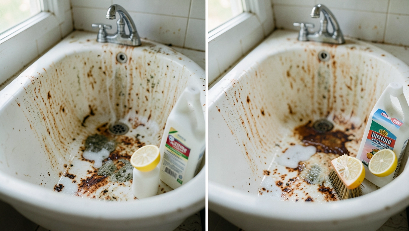 Jak wyczyścić zapuszczoną wannę