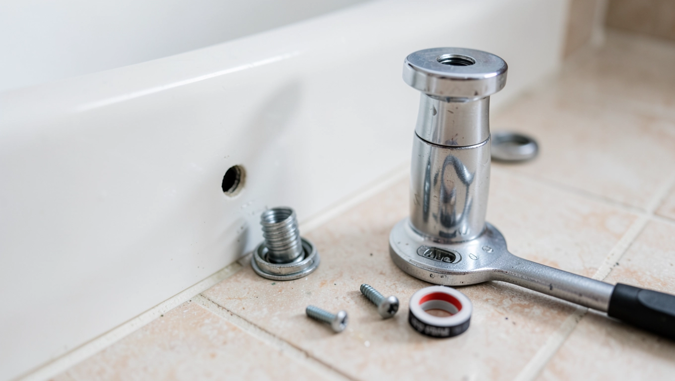 Jak wymienić baterię wannową