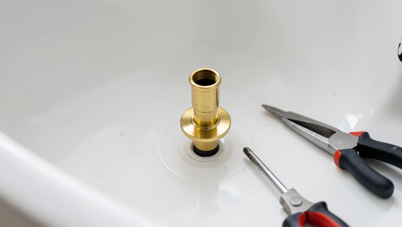 Jak wymienić przelew w wannie