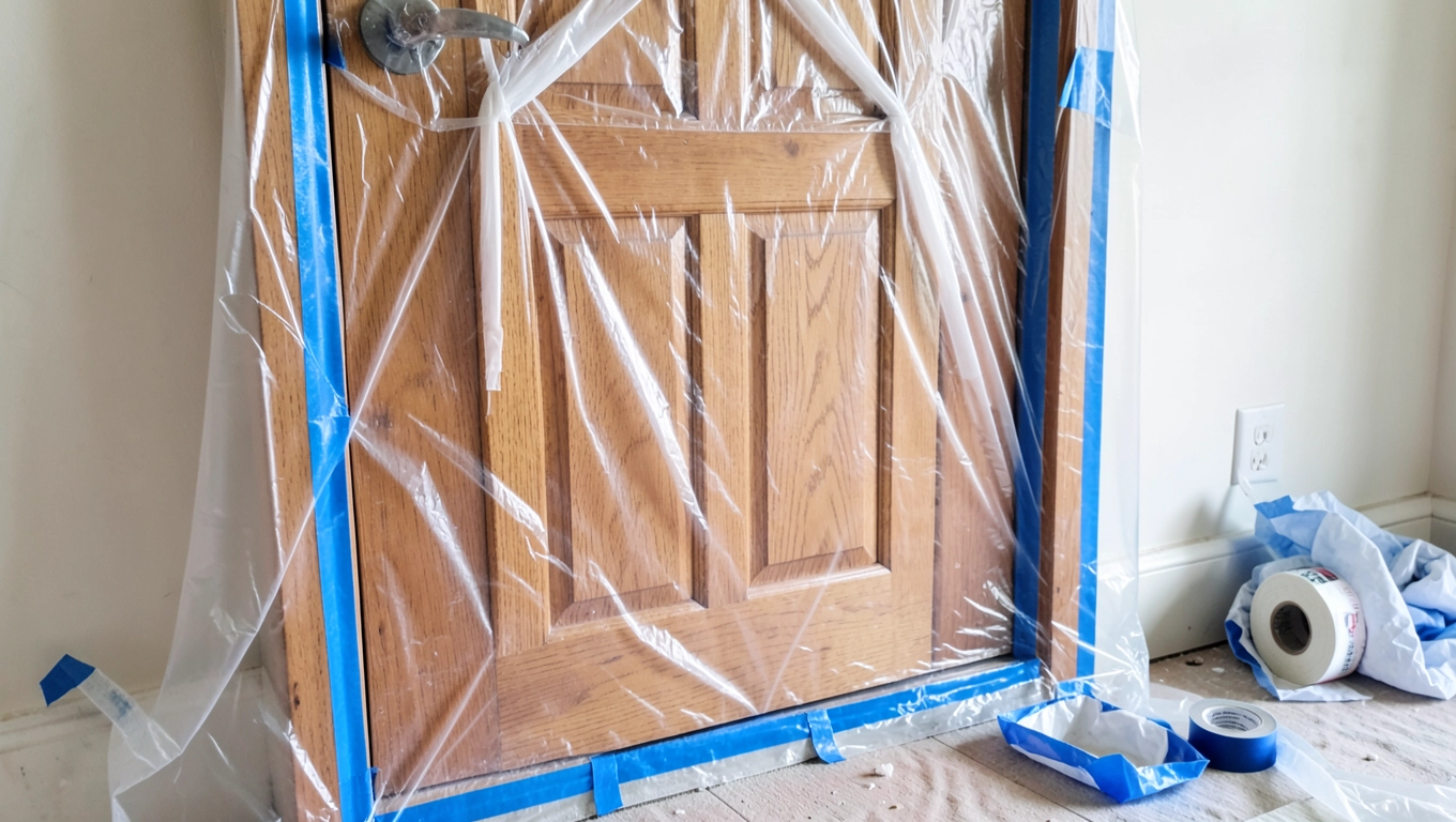 Jak zabezpieczyć drzwi podczas remontu