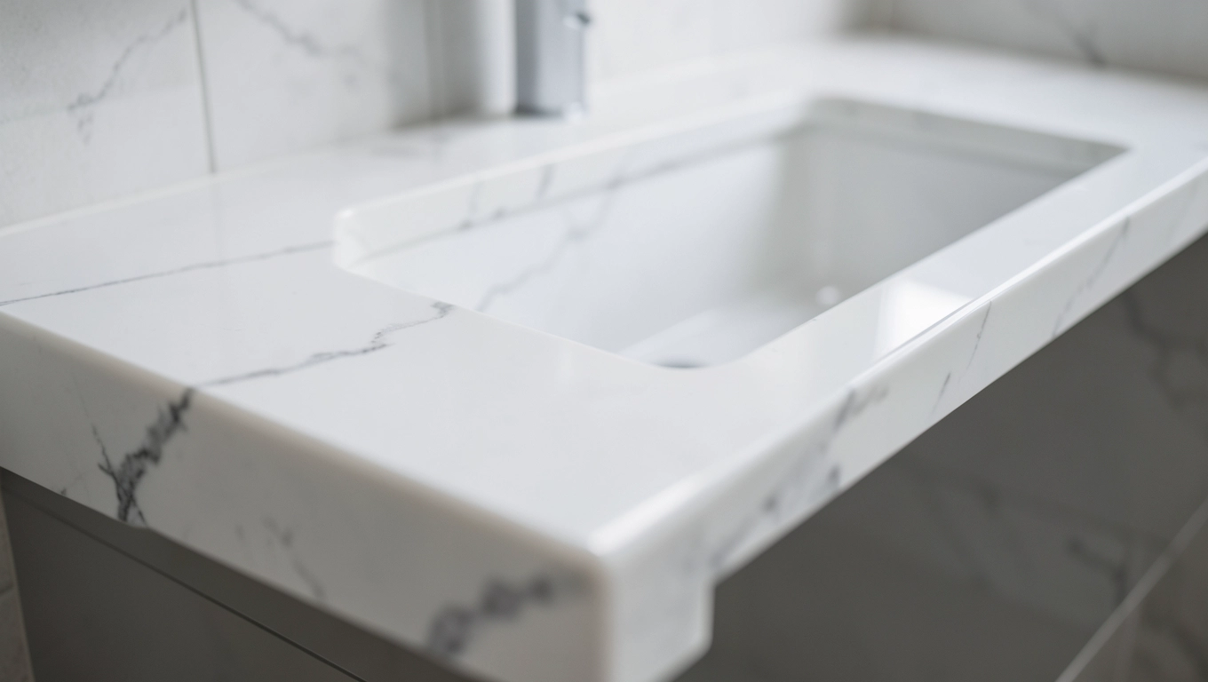 Jaki blat do łazienki pod umywalkę