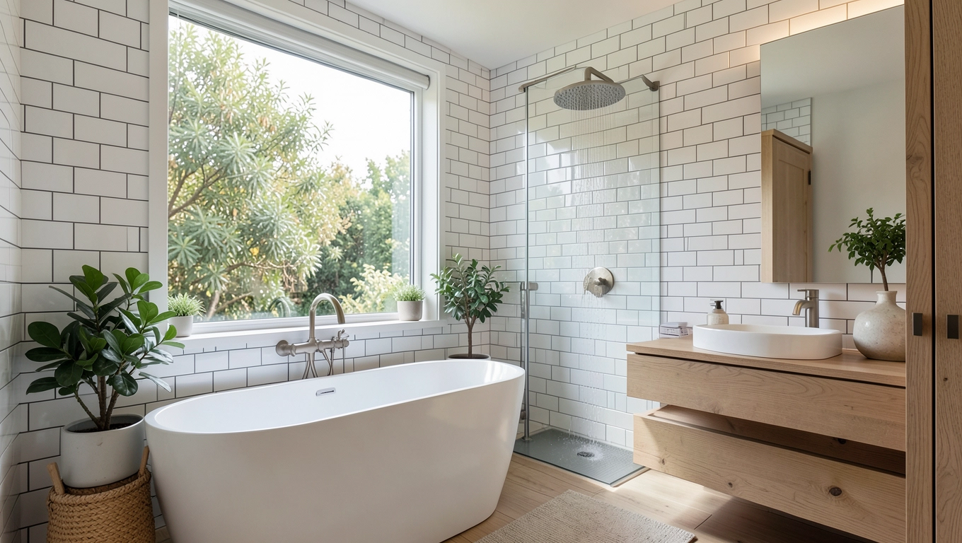 łazienka z oknem - jak ją urządzić