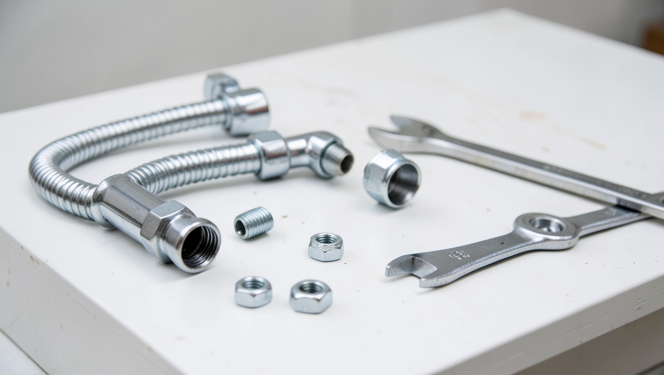 Montaż baterii umywalkowej