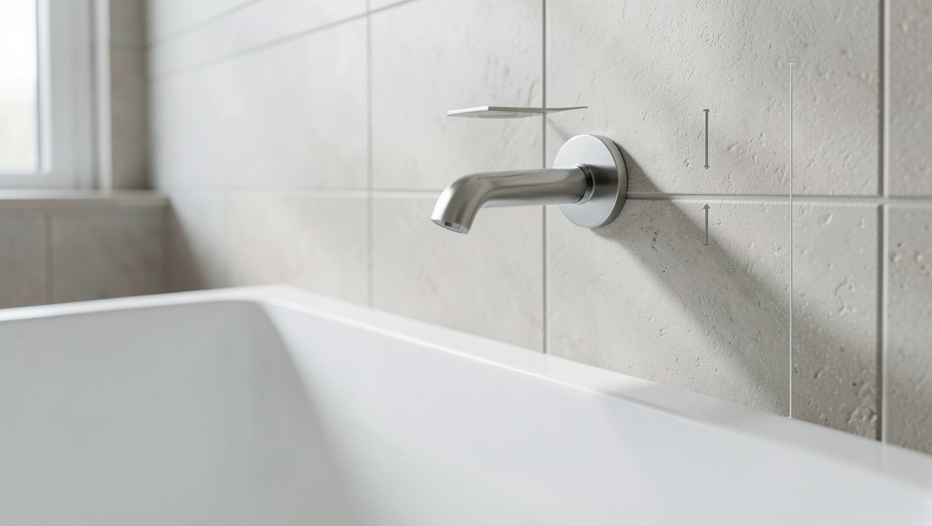 Na jakiej wysokości bateria wannowa podtynkowa