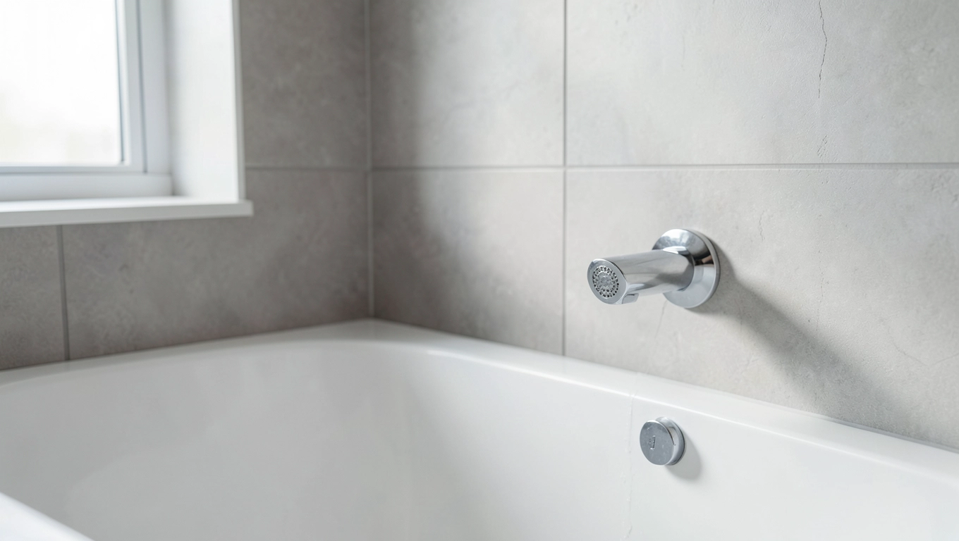 Na jakiej wysokości prysznic w wannie