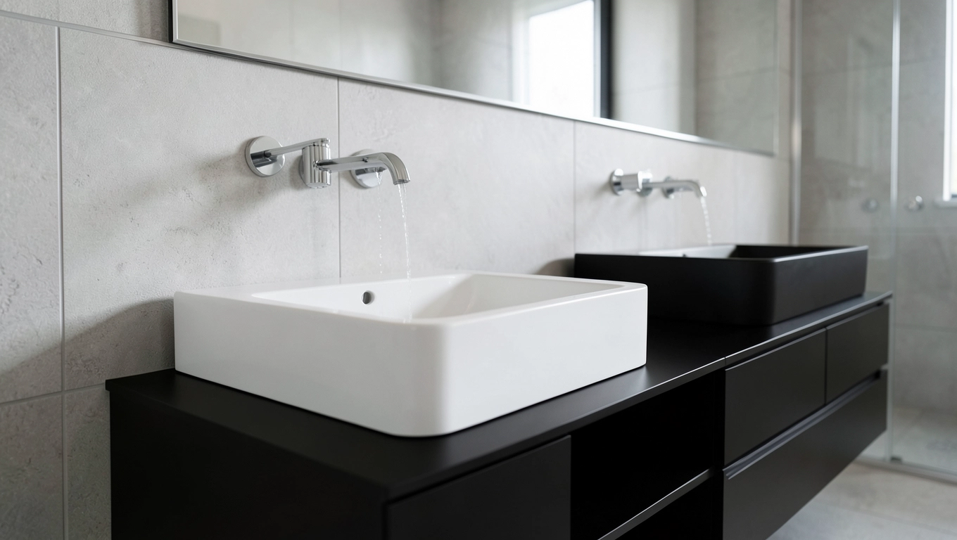 nowoczesne zlewozmywaki łazienkowe