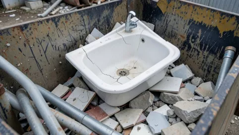 Gdzie wyrzucić umywalkę ceramiczną