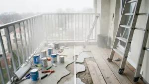Ile trwa remont balkonu