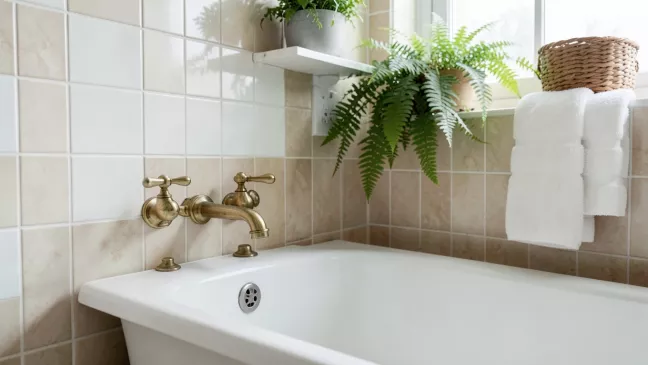 Jak odnowić starą łazienkę bez remontu