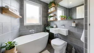 Jak urządzić małą łazienkę z wanną