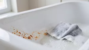 Jak usunąć rdzę z wanny emaliowanej