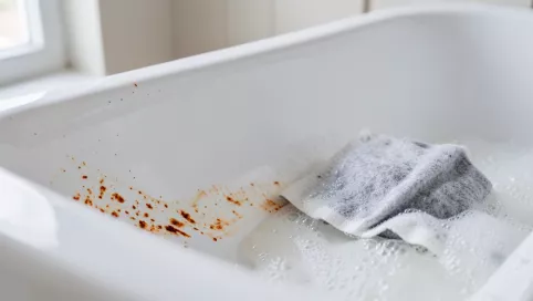 Jak usunąć rdzę z wanny emaliowanej