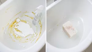 Jak usunąć żółte plamy z wanny akrylowej