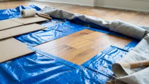 Jak zabezpieczyć podłogę w czasie remontu