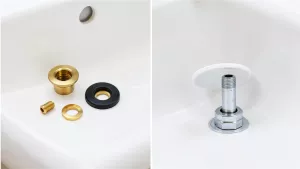 Jak zamontować korek automatyczny do umywalki