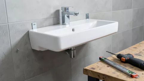Jak zamontować umywalkę do ściany
