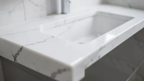 Jaki blat do łazienki pod umywalkę