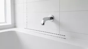 Na jakiej wysokości bateria podtynkowa wannowa