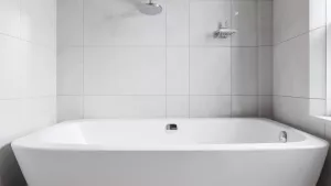 Na jakiej wysokości deszczownica w wannie