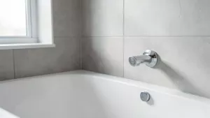 Na jakiej wysokości prysznic w wannie