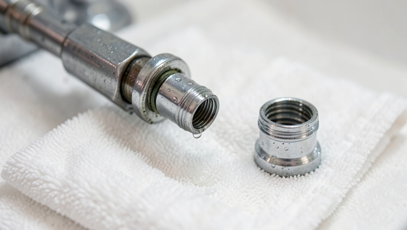 Wymiana wylewki w baterii umywalkowej